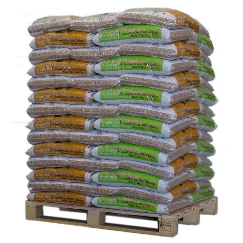 Pellet Starforest – Bancale da 70 sacchi da 15 kg